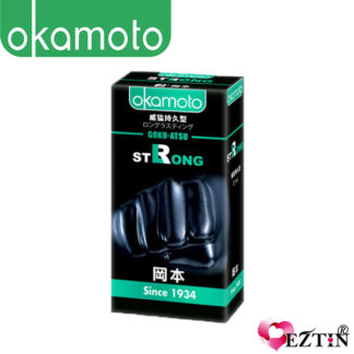 日本 OKamoto Storng 岡本 保險套 威猛持久型 10入 岡本 持久型 STRONG 黑金剛