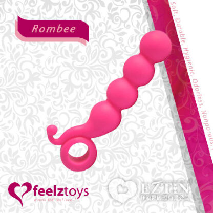 荷蘭 Feelztoys Rombee 羅曼蜂腰 羅比的棒棒糖-前後兩用 粉紅色 前後庭刺激器