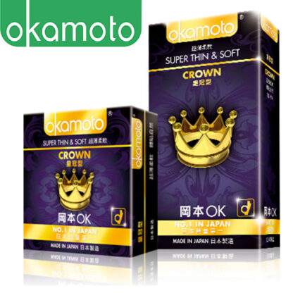 日本 OKamoto Crown 岡本 皇冠型 10入 岡本超薄保險套皇冠型