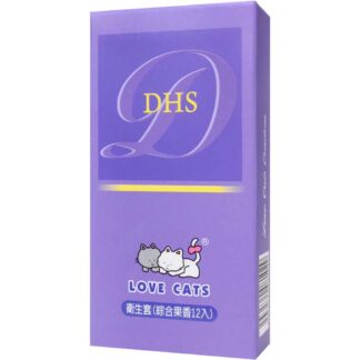 DHS Love Cats 綜合果香 保險套 12入