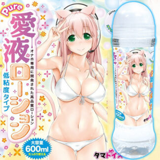 日本 Tama Toys Pure愛液 低黏度潤滑液 600ml 愛液無香料低黏度